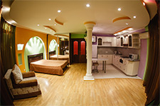 Тюмень, 50 лет Октября, 33а. Квартира на сутки Тюмень, 50 лет Октября, 33а. Квартира на сутки