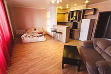 Тюмень, 50 лет ВЛКСМ, 13/1. Квартира на сутки Тюмень, 50 лет ВЛКСМ, 13/1. Квартира на сутки